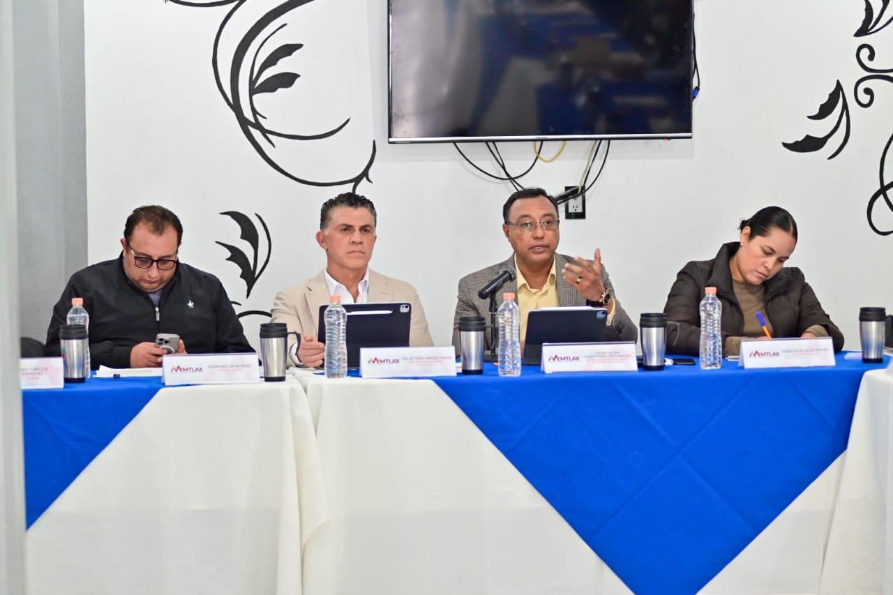 Informa alcalde de Tlaxcala, Alfonso Sánchez García, ampliación de gestiones hechas por AAMTLAX para beneficio de los tlaxcaltecas